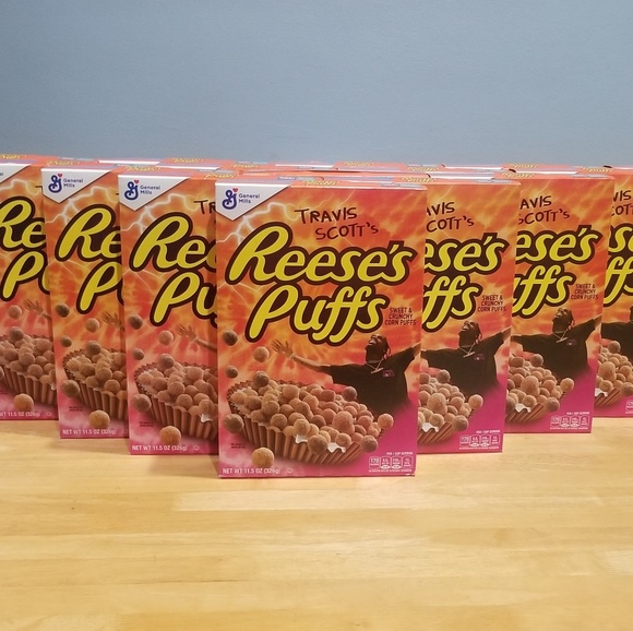 Travis Scott Reeses Puffs - Picture 1 of 1